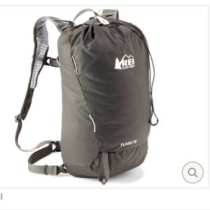 Rei flash 18 backpack-gray